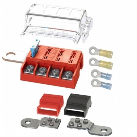 BLUE SEA SYSTEMS Blue Sea Systems 5024 ST-Blade Battery Terminal Mount Fuse Block Kit 5024